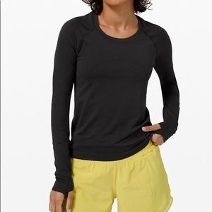 Lululemon Swiftly Long Sleeve Black